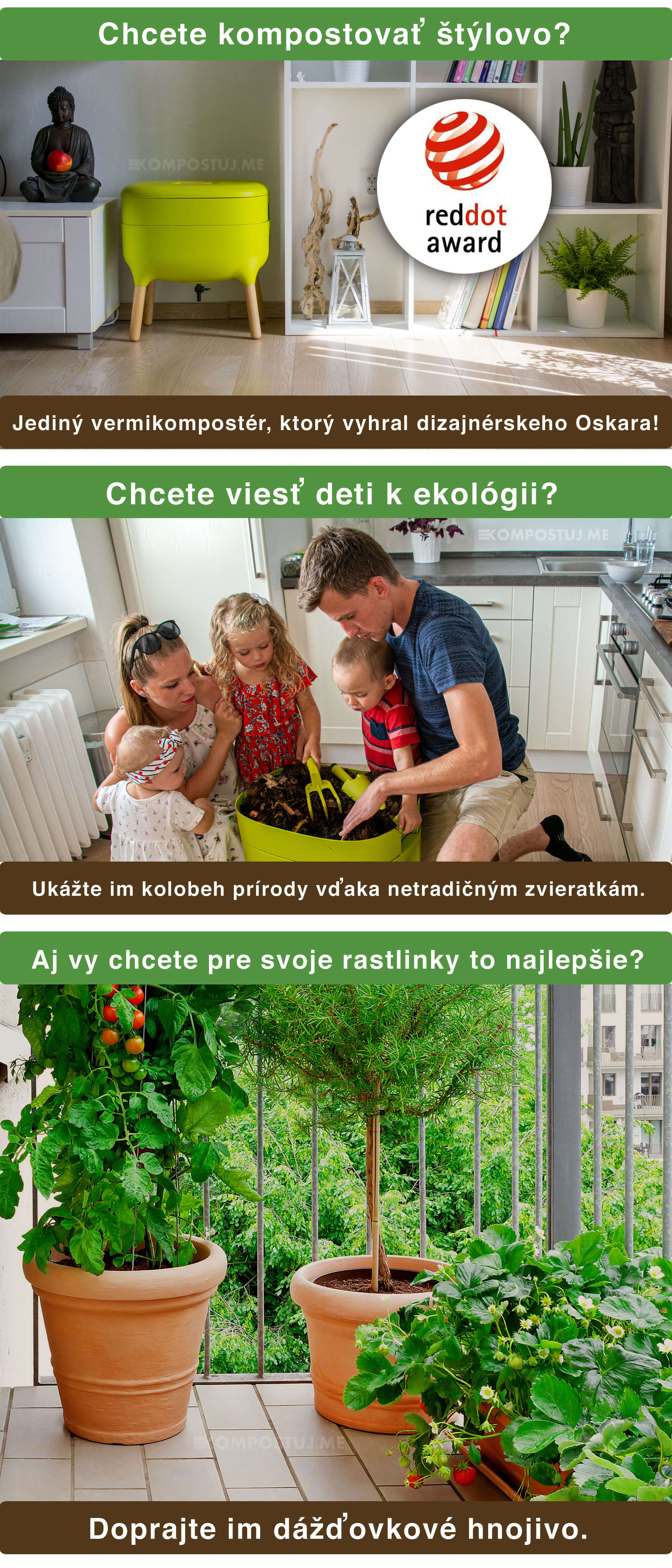 Urbalive vermikompostér